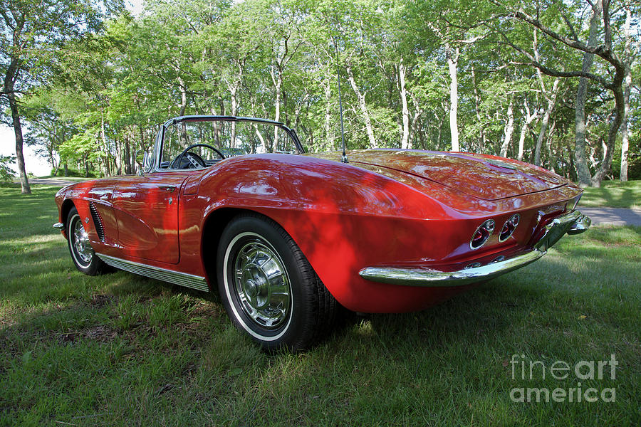 1962 Corvette Photograph by Butch Lombardi