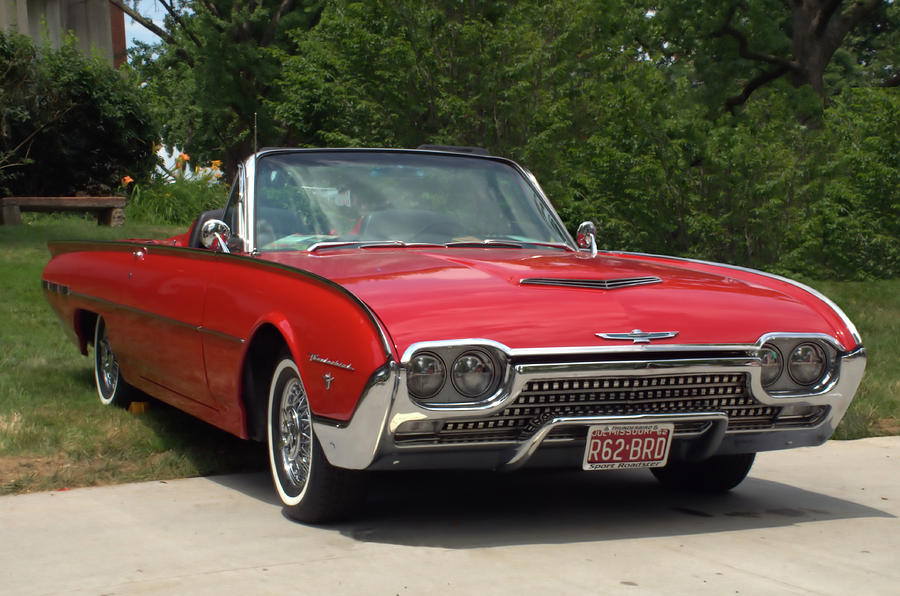 1962 Photograph - 1962 Ford Thunderbird Sport Roadster Convertible by Tim McCullough