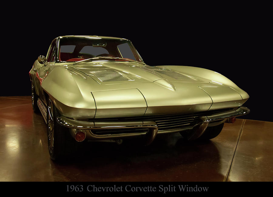 1963 Corvette Photograph - 1963 Chevrolet Corvette Split window by Flees Photos