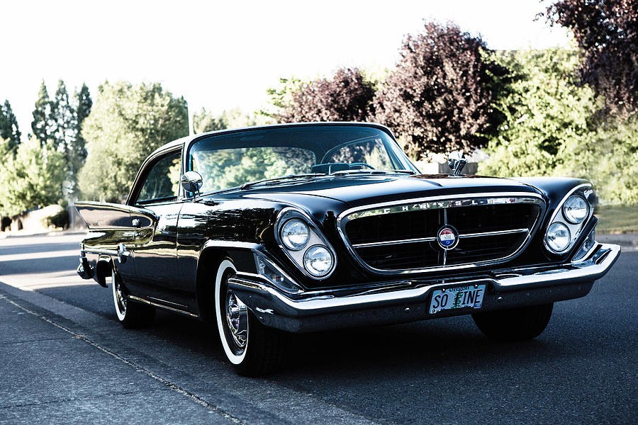 1963 Chrysler Photograph by Rebecca Cozart