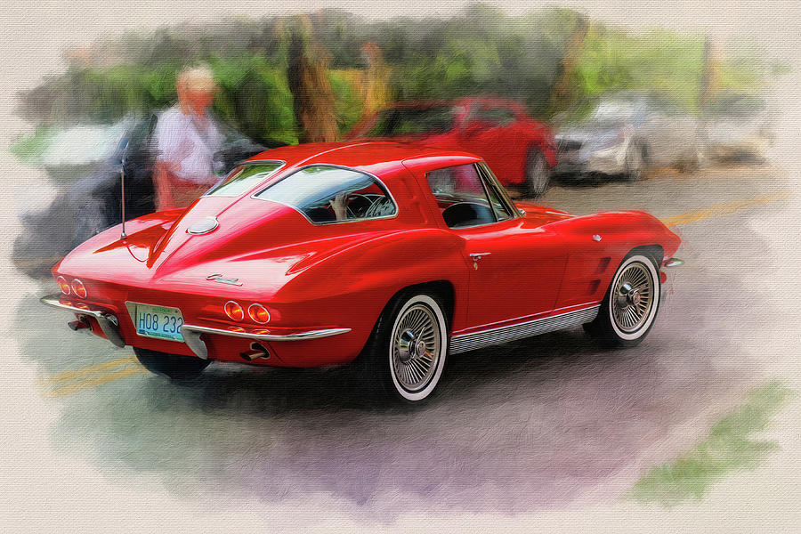 1963 Corvette StingRay Photograph by Rich Fiddelke