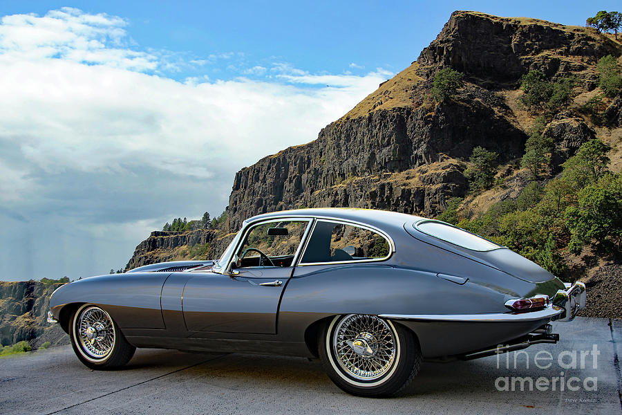 1963 Jaguar E-Type Coupe Photograph by Dave Koontz