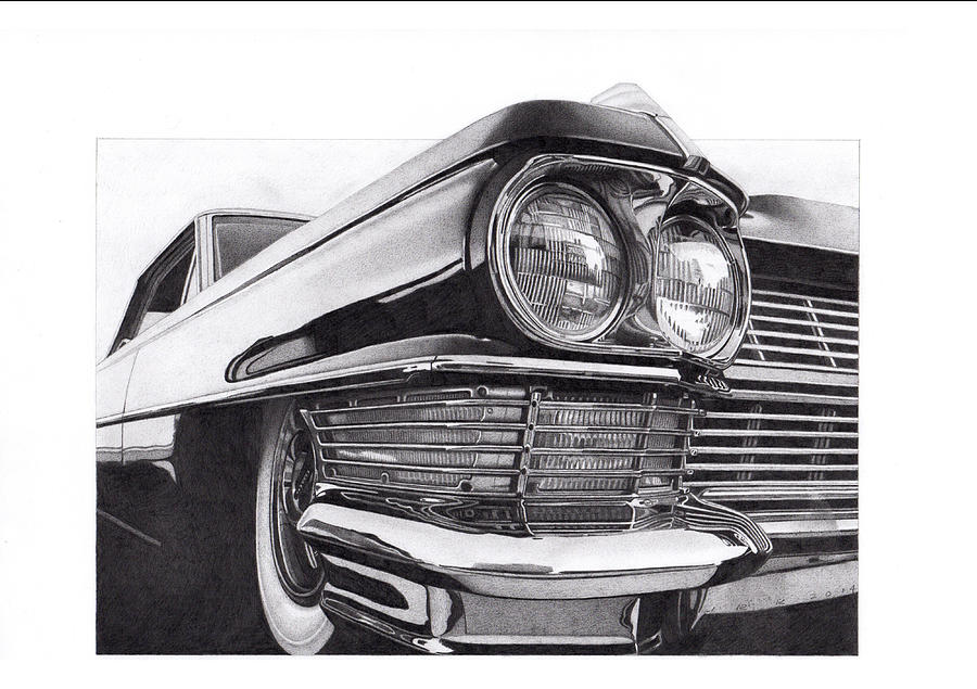 1964 Cadillac Drawing