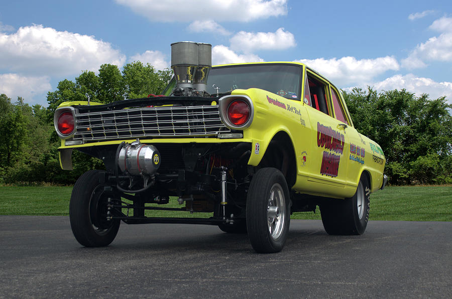 1964 Chevy II Gasser Dragster Obviously Insane Photograph by Tim McCullough