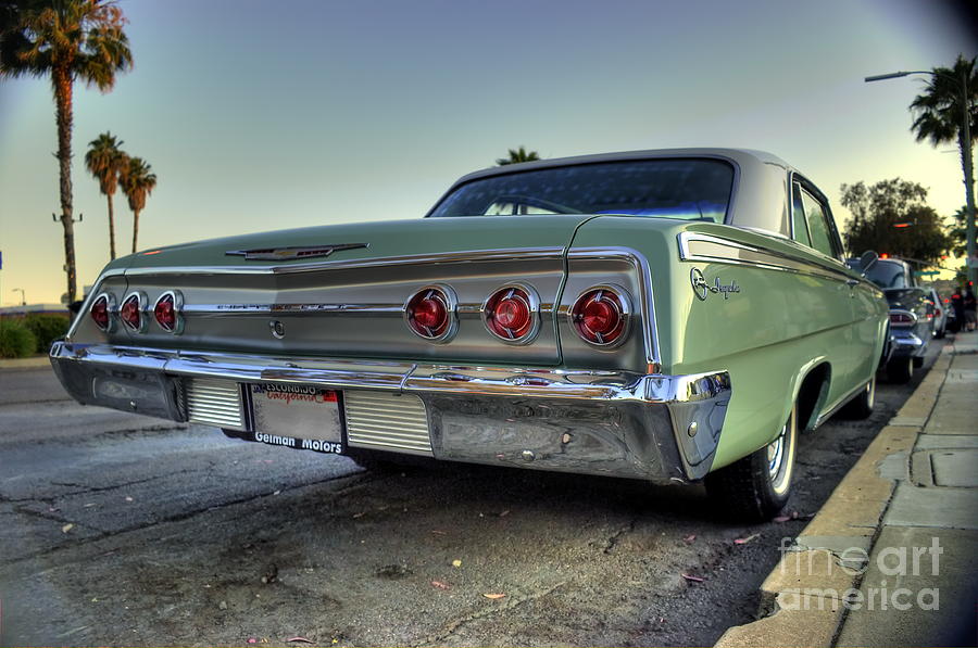 Car Photograph - 1964 Chevy Impala by Frank Garciarubio