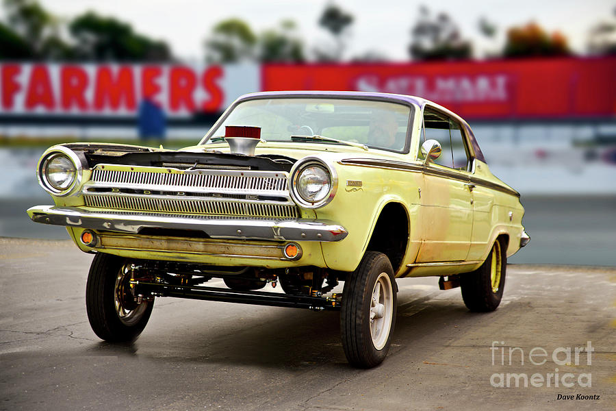 1964 Dodge Dart 'MoPar Madness' Gasser Photograph by Dave Koontz - Fine ...