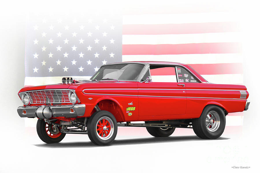 1964 Ford Falcon American Gasser I Photograph by Dave Koontz