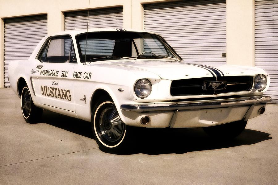 1964 Ford Mustang Photograph by Vintage Collectables