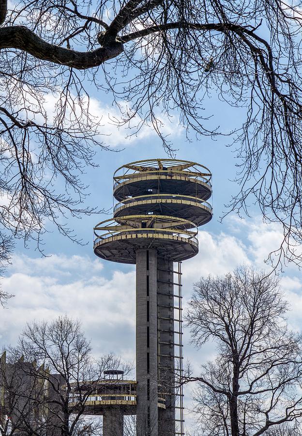 New York City Photograph - 1964 New York Worlds Fair Observation Towers by Tat Fung