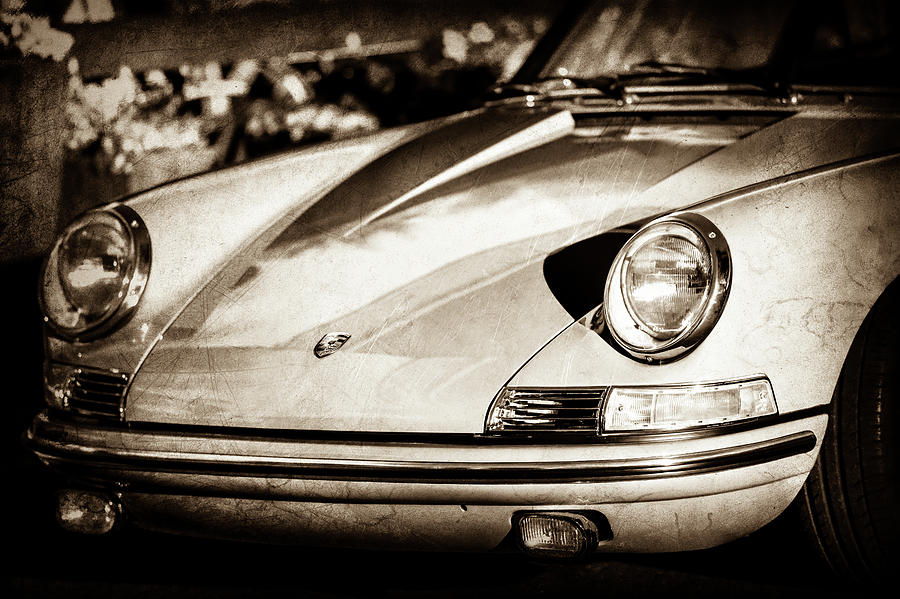Car Photograph - 1964 Porsche 911  -1362s by Jill Reger