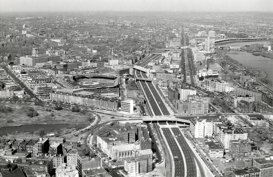 1965 Aerial view of Boston no.2 Photograph by Historic Image