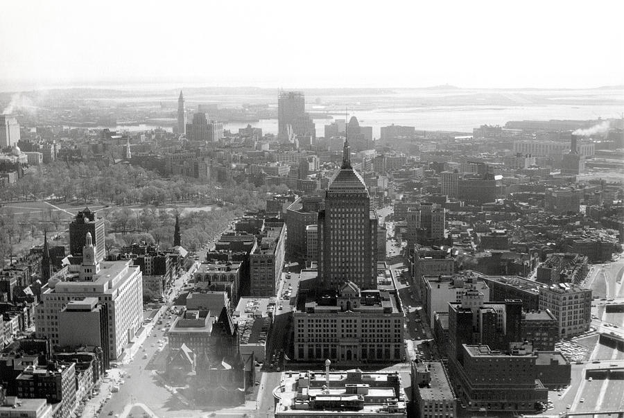 1965 Boston Panorama Photograph by Historic Image