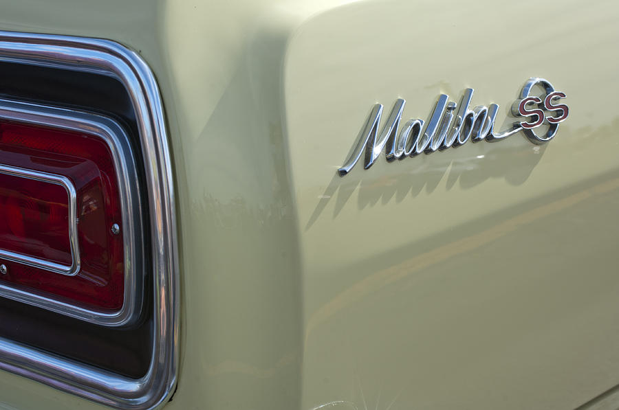 1965 Chevelle Malibu SS Trunk Emblem Super Sport