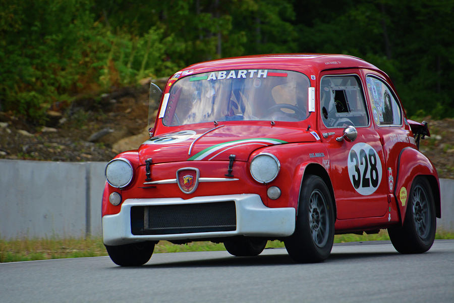 1965 Fiat Abarth Photograph by Mike Martin