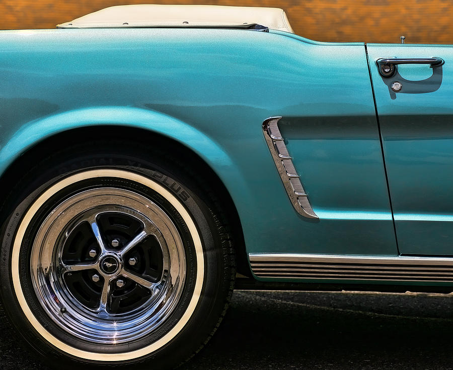 1965 Ford Mustang Convertible Photograph by Gordon Dean II