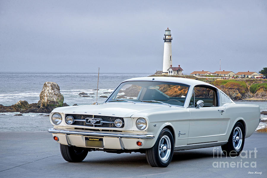1965 Mustang 2 plus 2 Fastback Photograph by Dave Koontz