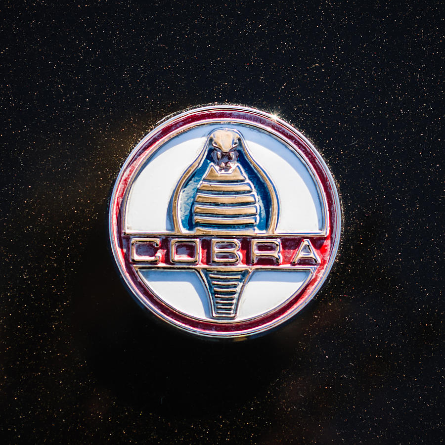 1965 Shelby Cobra 289 Emblem -0422c Photograph by Jill Reger - Fine Art ...