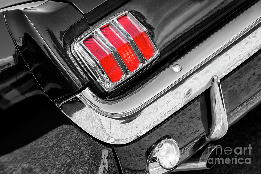 1965 Taillight Photograph by Dennis Hedberg