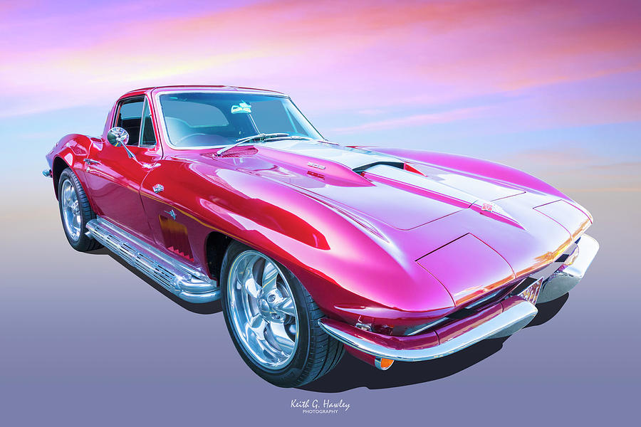 1965 Vette Photograph by Keith Hawley