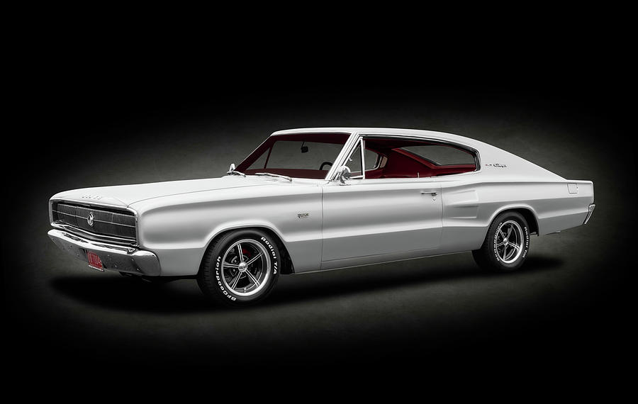 1966 Dodge Charger - 1966dodgechargerhardtop184454 Photograph by ...