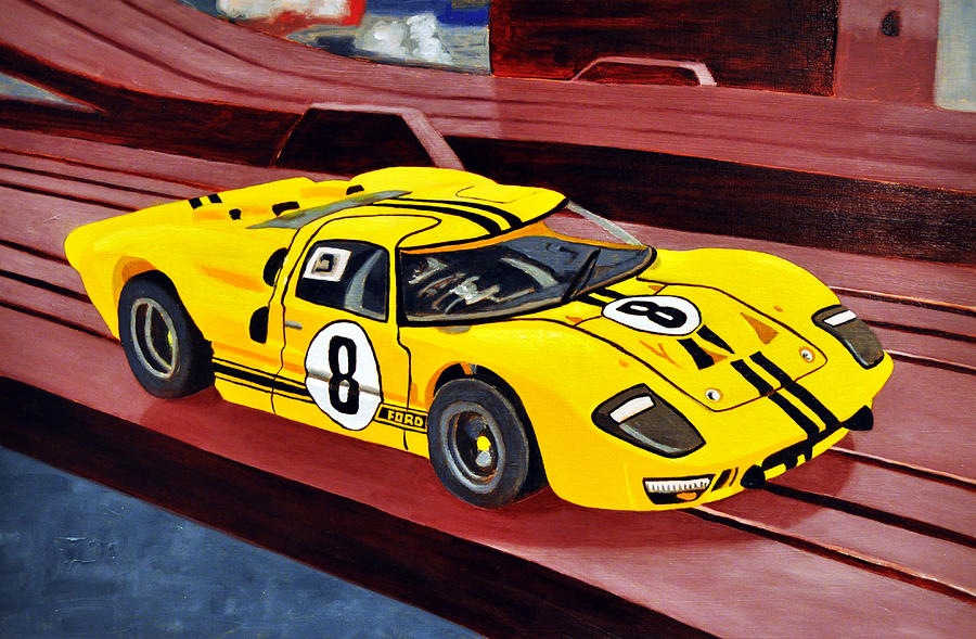 Ford gt40 slot sales car