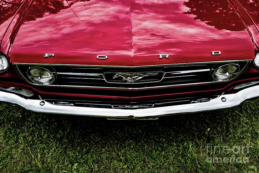 1966 Ford Mustang Convertible GT Photograph by M G Whittingham