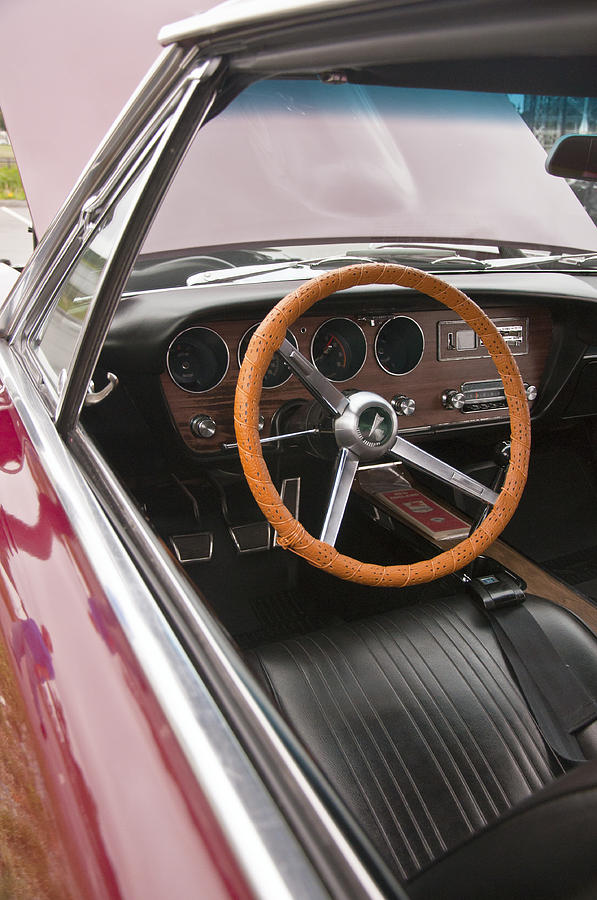 1966 Pontiac GTO Dash Photograph by Glenn Gordon