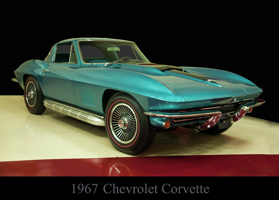Car Photograph - 1967 Chevrolet Corvette 2 by Flees Photos