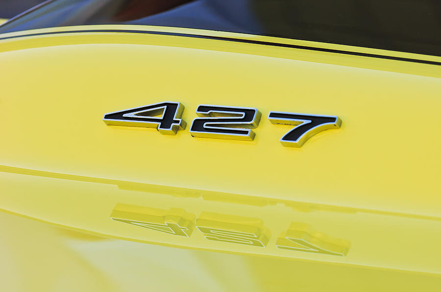 1967 Chevrolet Corvette Sport Coupe Emblem Photograph by Jill Reger
