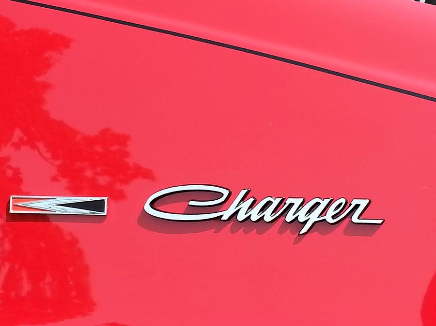1967 Dodge Charger Emblem Photograph