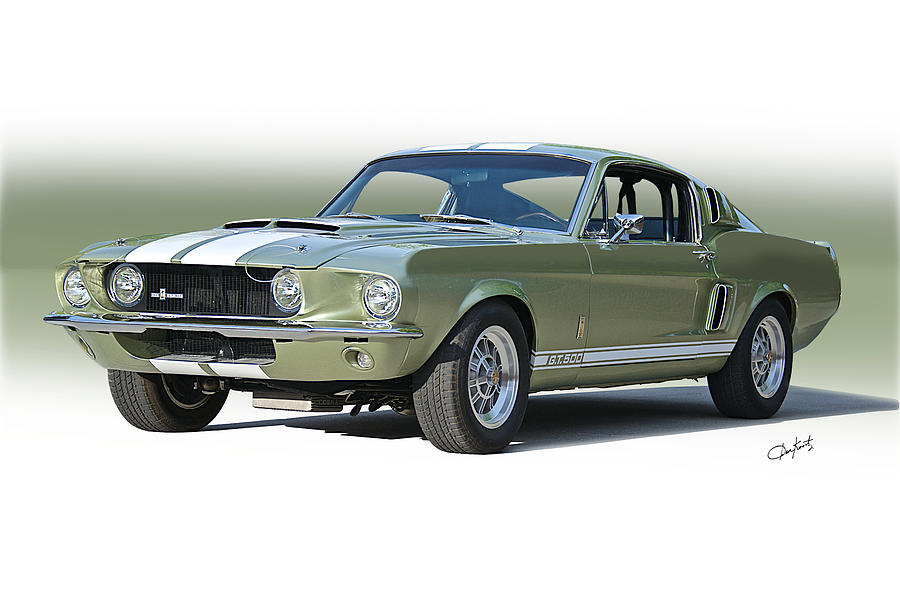 1967 Mustang Shelby GT 500 Photograph by Dave Koontz