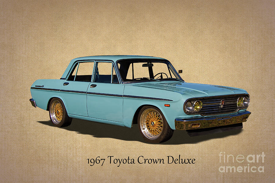 Abstract Photograph - 1967 Toyota Crown Deluxe 2 by Nick Gray