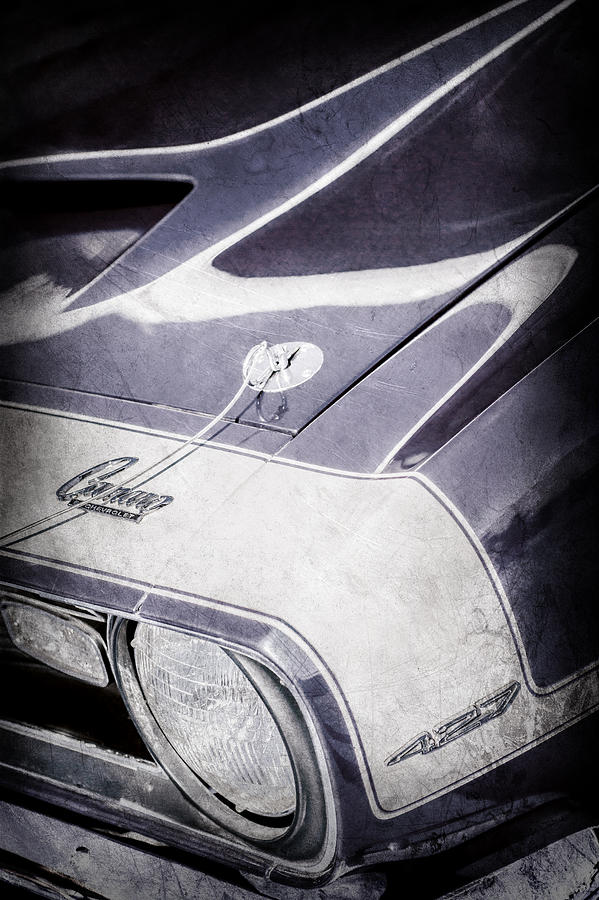Transportation Photograph - 1968 Chevrolet Yenko Super Camaro Emblem -0653ac by Jill Reger