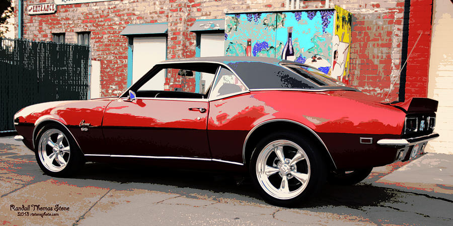 Car Photograph - 1968 Chevy Camaro SuperSport by Randall Stone