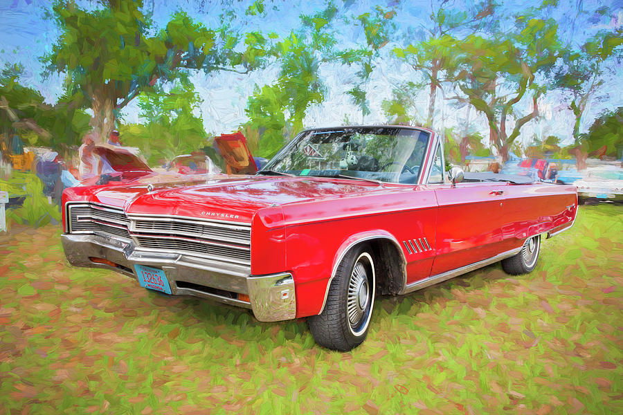 1968 Chrysler 300 Convertible Newport New Yorker Photograph by Rich Franco
