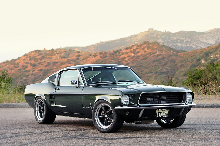 1968 Ford Mustang Fastback Photograph by Drew Phillips - Pixels