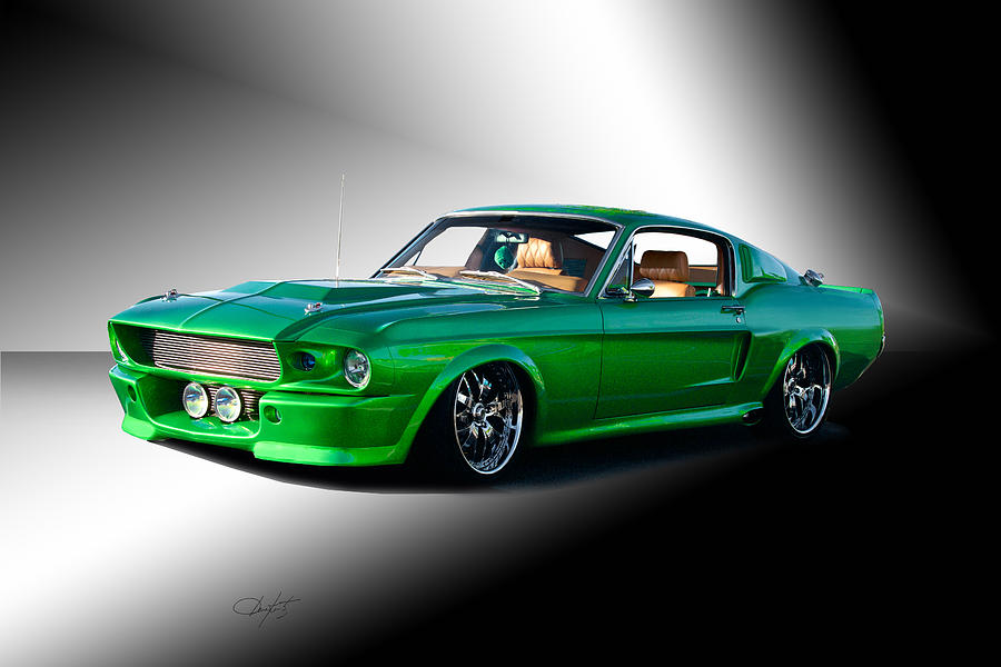 Transportation Photograph - 1968 Ford Mustang Fastback I by Dave Koontz