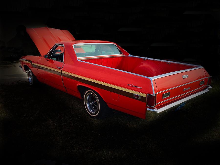 1969 Chevy El Camino Photograph by Anne Sands