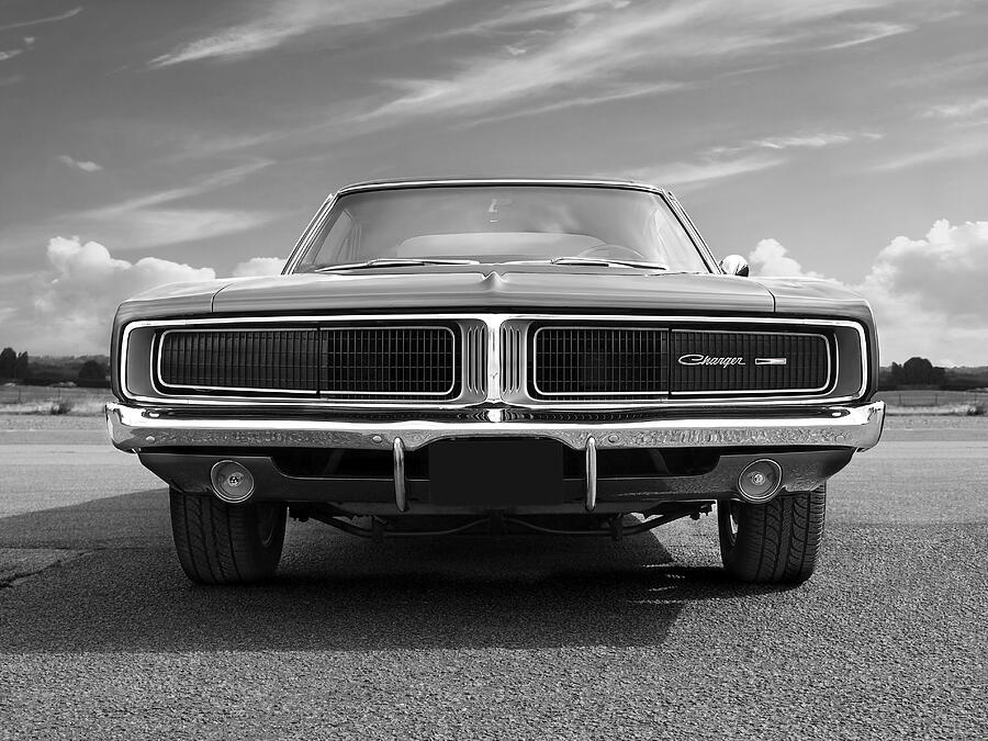 Dodge Photograph - 1969 Dodge Charger  by Gill Billington