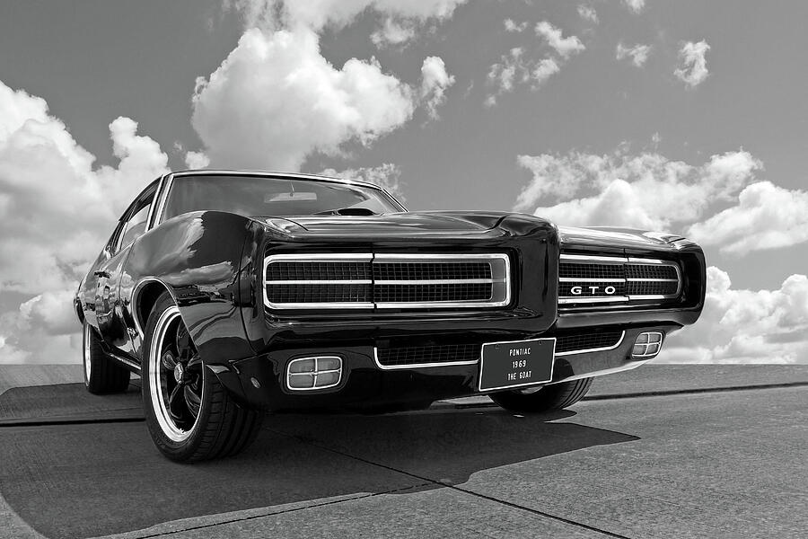 Pontiac Photograph - 1969 Pontiac GTO The Goat by Gill Billington