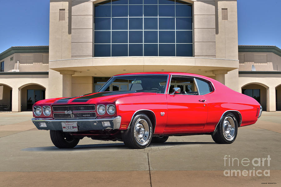 1970 Chevelle Malibu SS396 II Photograph by Dave Koontz