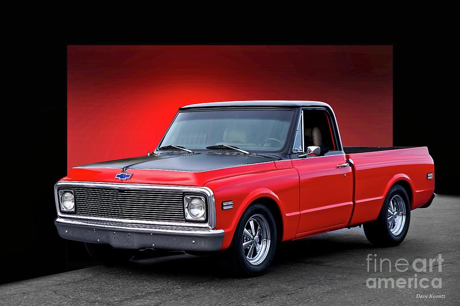 1970 Chevrolet CK Pickup l Photograph by Dave Koontz - Fine Art America