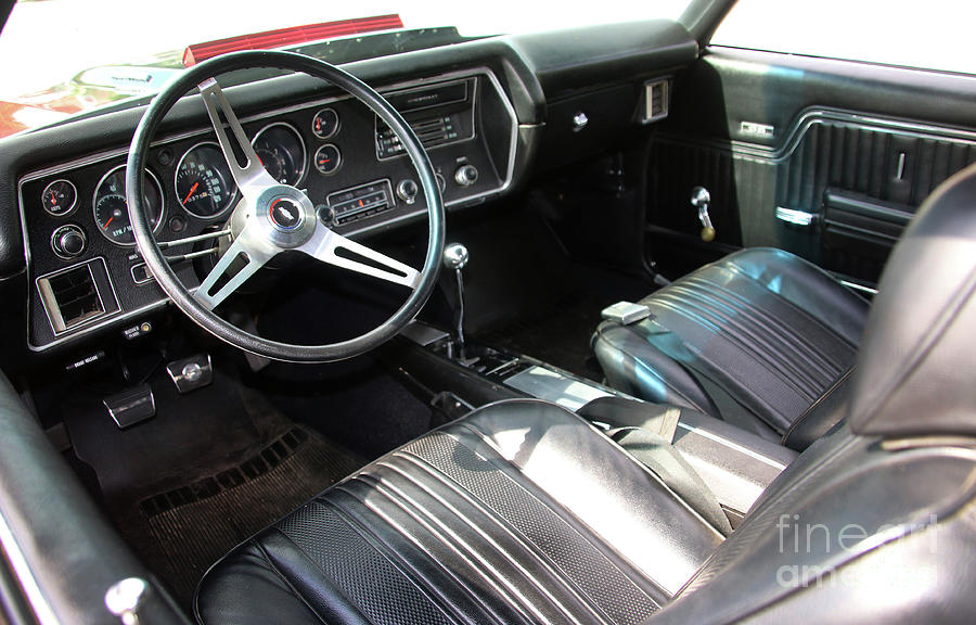 1970 Chevrolet Malibu Chevelle Ss Interior 0037