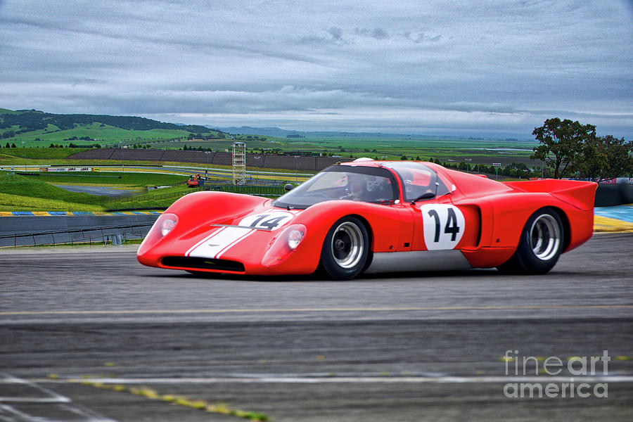 1970 Chevron B16 Vintage Racecar Photograph By Dave Koontz