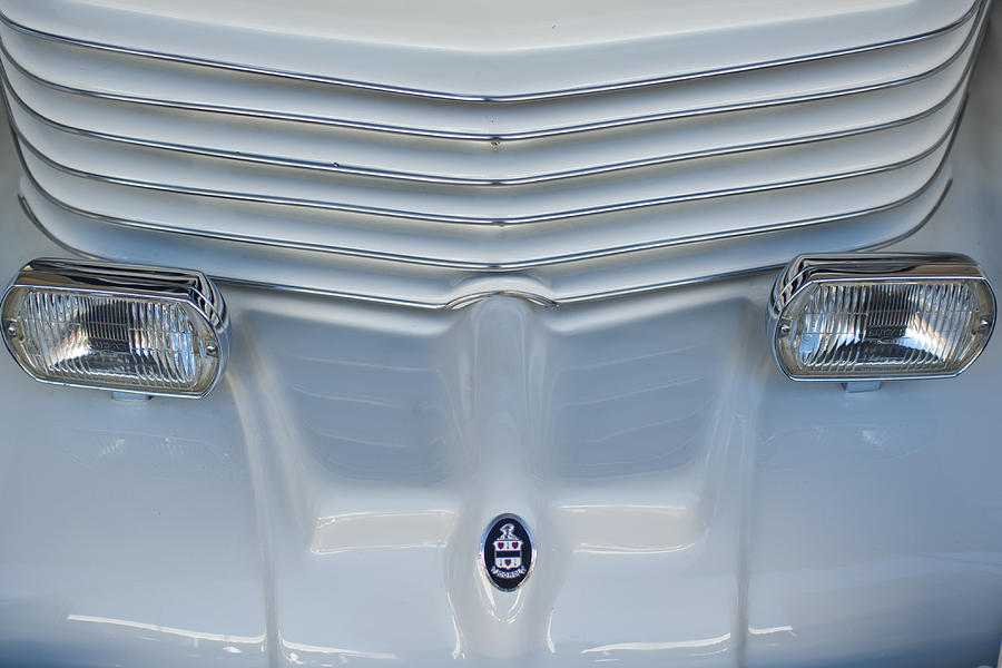 1970 Cord Royale Grille Hood Ornament Photograph by Jill Reger