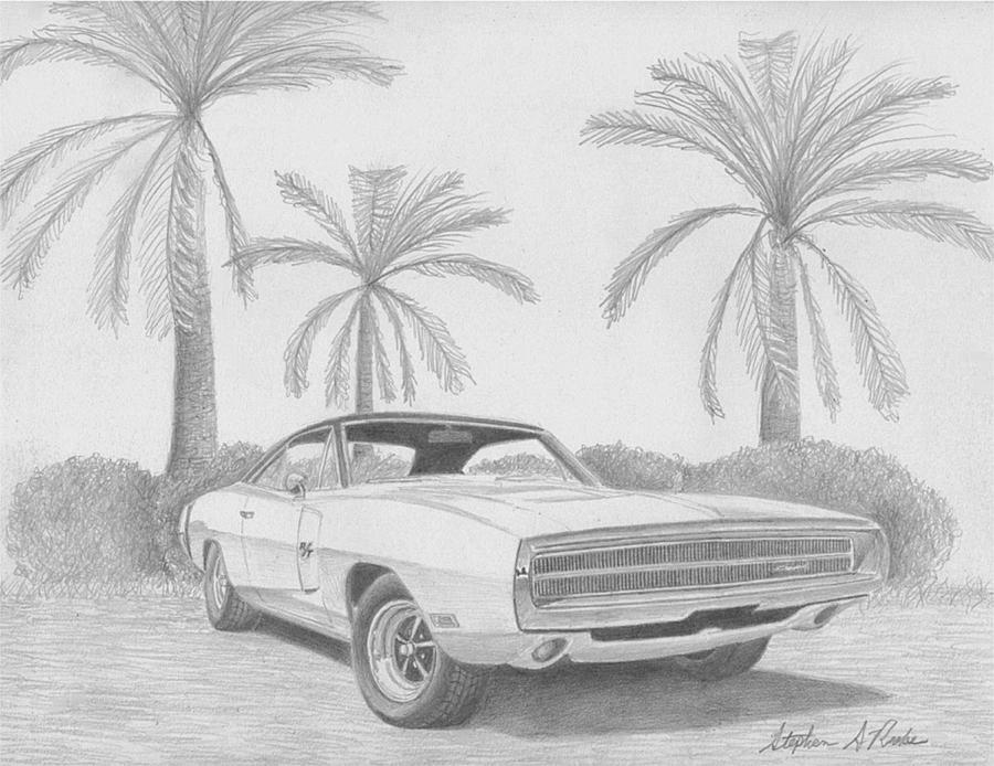 How to Draw a Dodge Charger 