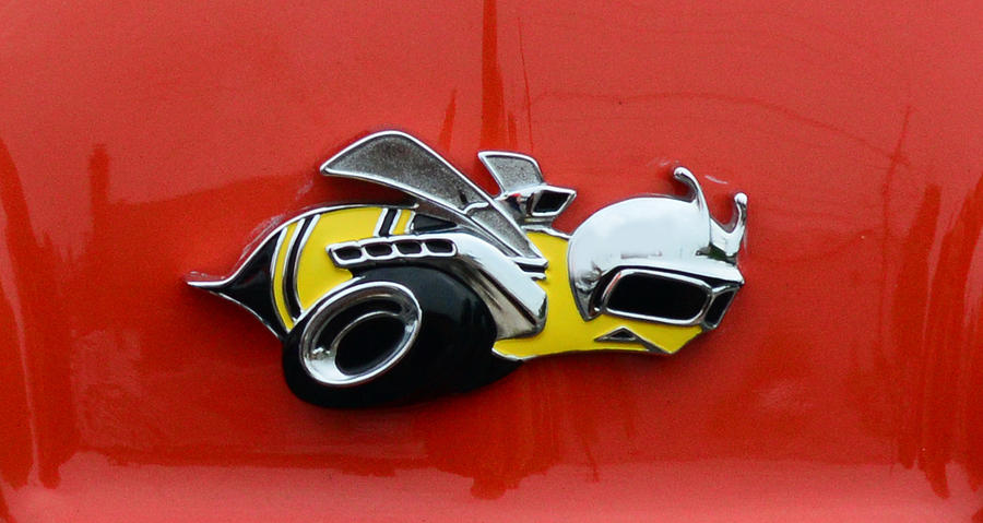 1970 Dodge Super Bee Emblem Photograph by Paul Ward