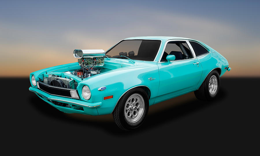 1970 Ford Pinto Coupe  -  70PINTOCP75 Photograph by Frank J Benz