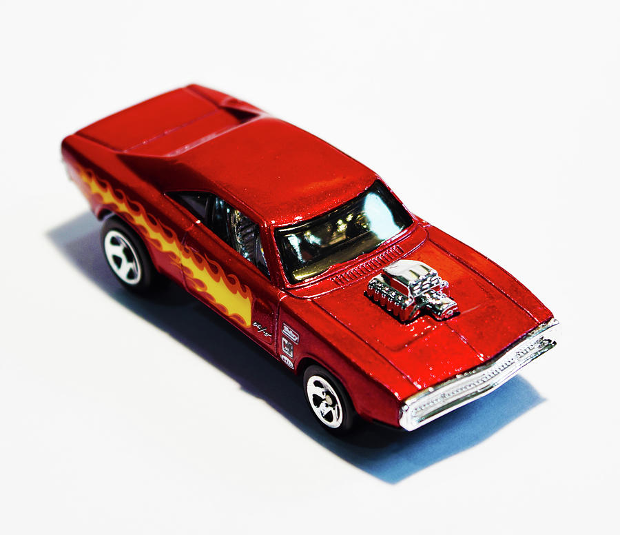 Car Painting - 1970 Hot Wheels Dodge Charger by Stephen Humphries