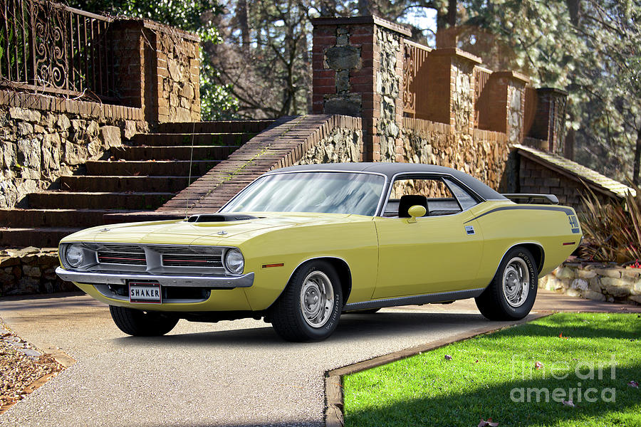 1970 Plymouth Barracuda 440-6 I Photograph by Dave Koontz